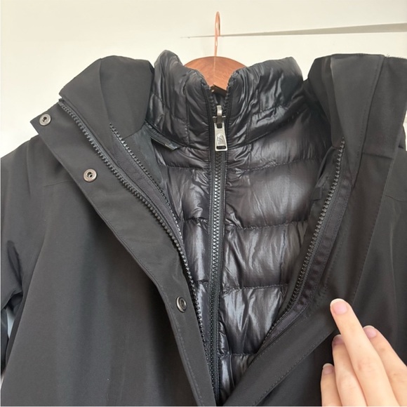 North Face Women’s Black 3 in 1 Convertible Triclimate Suzanne Coat Jacket - Picture 7 of 16